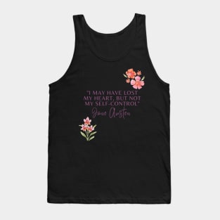 Jane Austen Quote Tank Top